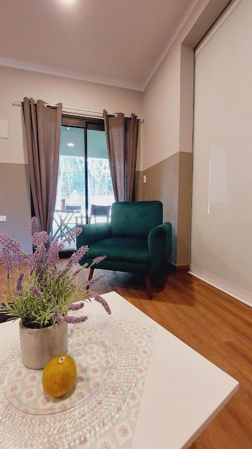 شقة Casa De Huespedes Mariposa En Manantial Countryclub Hohenau المظهر الخارجي الصورة